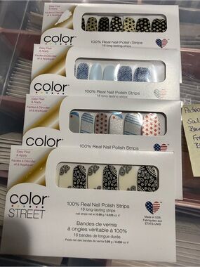 Color Street Nail Polish Strip bundle (2)